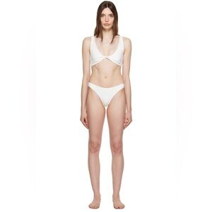 SIR. • 2-Piece Louis White Twist Bikini Set